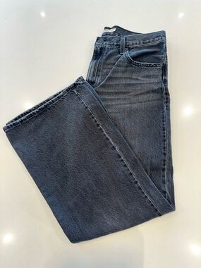 Levi's Women’s Black Wash Baggy Boot Cut Jeans